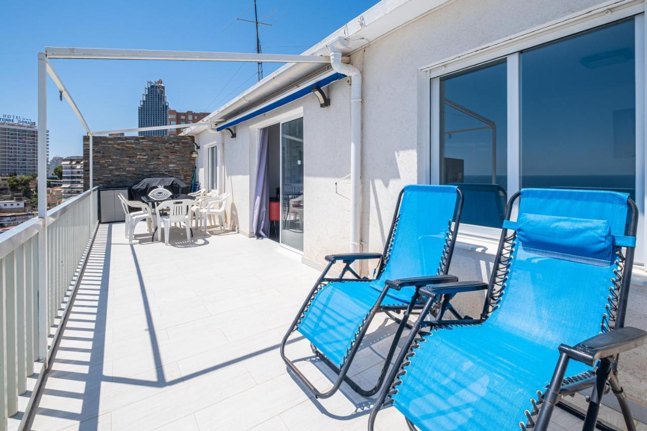 Penthouse Bella Vista Leilighet Benidorm Eksteriør bilde